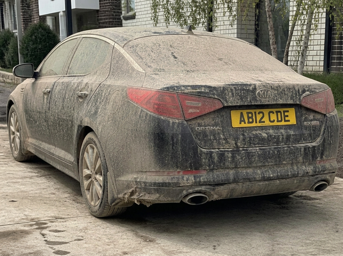 Before car wash